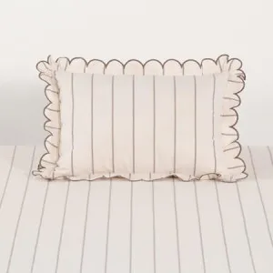 Modella Stripe Cushion - 100% Cotton, Sky - Canningvale by Canningvale_Modella, a Sheets for sale on Style Sourcebook