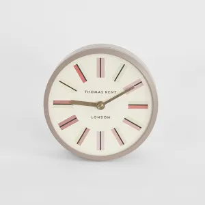 Thomas Kent Mini Crofter Clock 5.5" Dusty Pink by Gallery Home, a Clocks for sale on Style Sourcebook