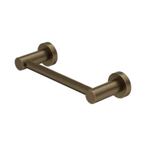 Mecca Hand Towel Rail Tumbled Antique Brass by NERO, a Towel Rails for sale on Style Sourcebook
