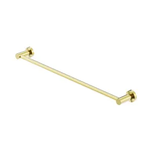 Mecca Single Towel Rail 600mm Brushed Gold by NERO, a Towel Rails for sale on Style Sourcebook