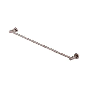 Mecca Single Towel Rail 800mm Brushed Bronze by NERO, a Towel Rails for sale on Style Sourcebook