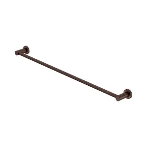 Mecca Single Towel Rail 800mm Rome Bronze by NERO, a Towel Rails for sale on Style Sourcebook