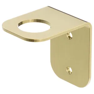 Mecca Soap Bottle Holder Brushed Gold by NERO, a Soap Dishes & Dispensers for sale on Style Sourcebook