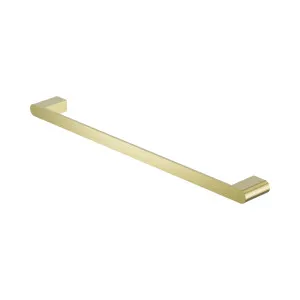 Bianca Single Towel Rail 600mm Brushed Gold by NERO, a Towel Rails for sale on Style Sourcebook