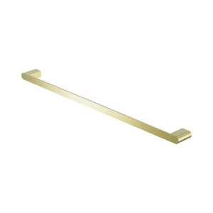 Bianca Single Towel Rail 800mm Brushed Gold by NERO, a Towel Rails for sale on Style Sourcebook