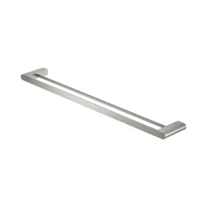 Bianca Double Towel Rail 800mm Brushed Nickel by NERO, a Towel Rails for sale on Style Sourcebook