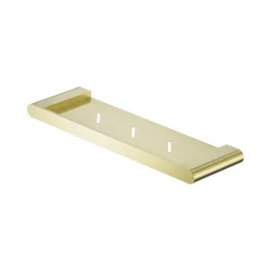 Bianca Metal Shower Shelf Brushed Gold by NERO, a Shelves & Hooks for sale on Style Sourcebook