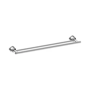 York Double Towel Rail 600mm Chrome by NERO, a Towel Rails for sale on Style Sourcebook
