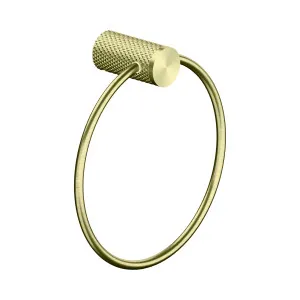 Opal Towel Ring Brushed Gold by NERO, a Towel Rails for sale on Style Sourcebook