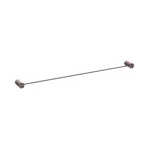 Opal Single Towel Rail 800mm Brushed Bronze by NERO, a Towel Rails for sale on Style Sourcebook