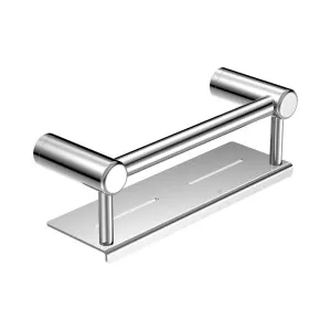 Mecca Care 25mm Grab Rail With Shelf 300mm Chrome by NERO, a Accessible for sale on Style Sourcebook