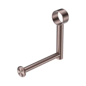 Mecca Care Add On Toilet Roll Holder Brushed Bronze by NERO, a Toilet Paper Holders for sale on Style Sourcebook