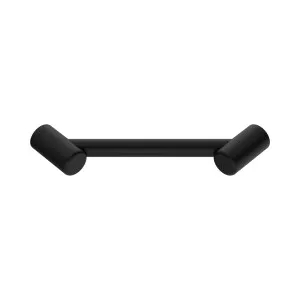 Mecca Care 25mm Footrest Corner Grab Rail 215mm Matte Black by NERO, a Accessible for sale on Style Sourcebook