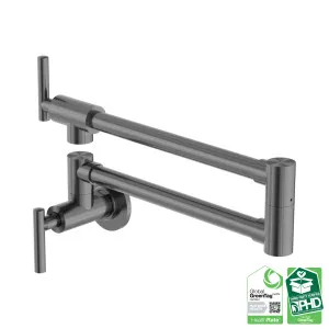 Zen 316L Stainless Steel Pot Filler Graphite by NERO, a Kitchen Taps & Mixers for sale on Style Sourcebook