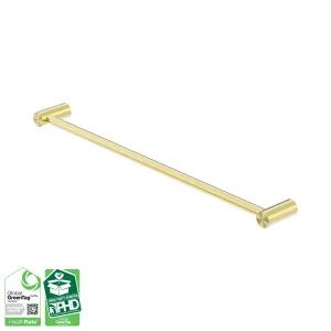 Zen SS316L Single Towel Rail 600mm Brushed Gold by NERO, a Towel Rails for sale on Style Sourcebook