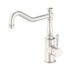 York Kitchen Mixer Hook Spout With Metal Lever Brushed Nickel by NERO, a Kitchen Taps & Mixers for sale on Style Sourcebook