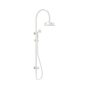 York Twin Shower With Metal Hand Shower Brushed Nickel by NERO, a Shower Heads & Mixers for sale on Style Sourcebook