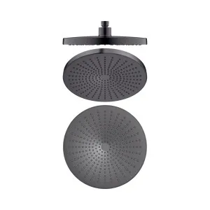 Opal 250mm Shower Head Gun Metal by NERO, a Shower Heads & Mixers for sale on Style Sourcebook