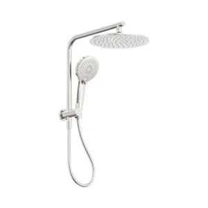 Mecca 2 In 1 Twin Shower Brushed Nickel by NERO, a Shower Heads & Mixers for sale on Style Sourcebook
