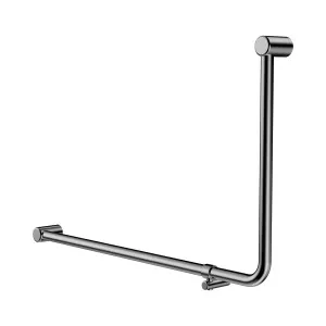 Mecca Care 32mm DDA Accessible Toilet 90 Degree Bent Tube Grab Rail 600X1000mm Chrome by NERO, a Accessible for sale on Style Sourcebook