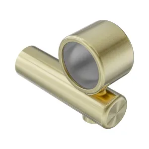 Mecca Care Make Your Own 32mm Hand Rail Undermount Mid Bracket Brushed Gold by NERO, a Accessible for sale on Style Sourcebook