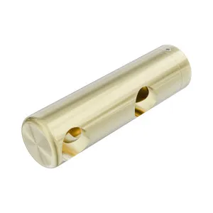 Mecca Care Make Your Own 25mm Grab Rail Double Towel Bracket Left Brushed Gold by NERO, a Accessible for sale on Style Sourcebook
