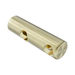 Mecca Care Make Your Own 25mm Grab Rail Double Towel Bracket Right Brushed Gold by NERO, a Accessible for sale on Style Sourcebook