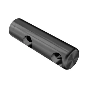 Mecca Care Make Your Own 25mm Grab Rail Double Towel Bracket Right Gun Metal by NERO, a Accessible for sale on Style Sourcebook