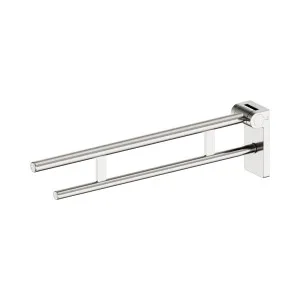 Mecca Care Foldable Toilet Support Arm Brushed Nickel by NERO, a Accessible for sale on Style Sourcebook