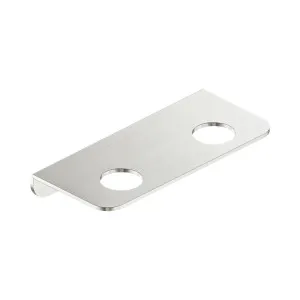 Mecca Double Soap Bottle Holder Brushed Nickel by NERO, a Soap Dishes & Dispensers for sale on Style Sourcebook