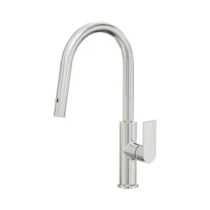 Bianca Smart Sensor Pull Out Kitchen Mixer Brushed Nickel by NERO, a Kitchen Taps & Mixers for sale on Style Sourcebook