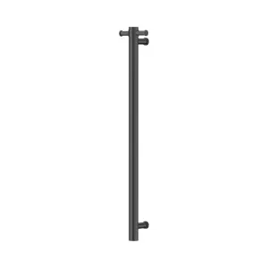 Mecca 12V Single Vertical Heated Towel Rail Gun Metal by NERO, a Towel Rails for sale on Style Sourcebook