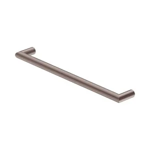 Mecca 12V Single Heated Towel Rail Brushed Bronze by NERO, a Towel Rails for sale on Style Sourcebook