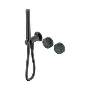 Serenity Progressive Shower System With Verde Alpi Handle And Slim Shower Gun Metal by NERO, a Shower Heads & Mixers for sale on Style Sourcebook