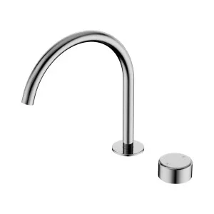 Serenity Progressive Bath/Kitchen Mixer Arc Spout With Rome Travertine Handle Brushed Gold by NERO, a Kitchen Taps & Mixers for sale on Style Sourcebook