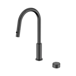 Serenity Progressive Pull Out Kitchen Set With Metal Handle Gun Metal by NERO, a Kitchen Taps & Mixers for sale on Style Sourcebook