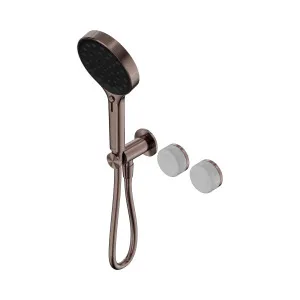 Serenity Progressive Shower System With Carrara Handle And Serenity Hand Shower Brushed Bronze by NERO, a Shower Heads & Mixers for sale on Style Sourcebook