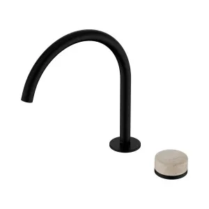Serenity Progressive Bath/Kitchen Mixer Arc Spout With Verde Alpi Handle Chrome by NERO, a Kitchen Taps & Mixers for sale on Style Sourcebook