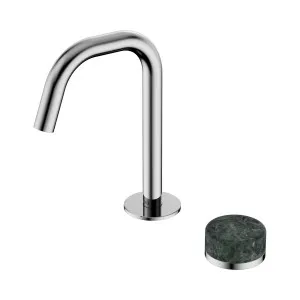 Serenity Progressive Bath/Kitchen Mixer Arc Spout With Marquina Black Handle Chrome by NERO, a Kitchen Taps & Mixers for sale on Style Sourcebook