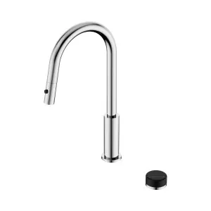 Serenity Progressive Pull Out Kitchen Set With Arabescato Corchia Handle Chrome by NERO, a Kitchen Taps & Mixers for sale on Style Sourcebook