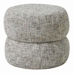 Phoenix Ottoman 50x45cm in Smoke by OZ Design, a Ottomans for sale on Style Sourcebook