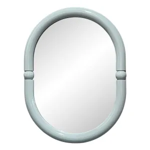 Michigan Oval Mirror 64x84cm in Sky by OZ Design, a Mirrors for sale on Style Sourcebook