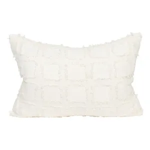 Bedu Feather Fill Cushion 60x40cm in White by OZ Design, a Cushions, Decorative Pillows for sale on Style Sourcebook