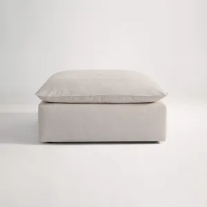 Billow Ottoman, Florence Natural, by Lounge Lovers by Lounge Lovers, a Ottomans for sale on Style Sourcebook