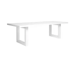 Balmain Dining Table White - 270cm by James Lane, a Dining Tables for sale on Style Sourcebook