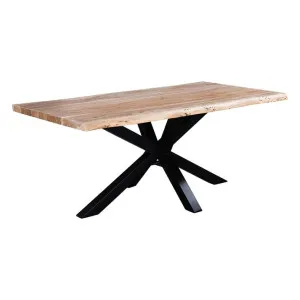 Madras Live Edge Solid Acacia Wood Dining Table - 180cm by James Lane, a Dining Tables for sale on Style Sourcebook