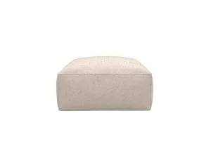 Riley Boucle Pumice Ottoman - Large by James Lane, a Ottomans for sale on Style Sourcebook