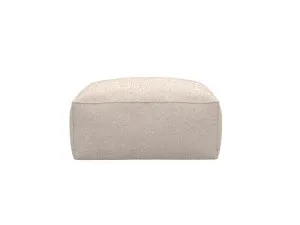 Riley Boucle Pumice Ottoman - Small by James Lane, a Ottomans for sale on Style Sourcebook