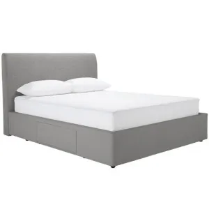 Forbes Drawer Storage Bed Solana Silver King by James Lane, a Beds & Bed Frames for sale on Style Sourcebook