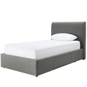 Forbes Right Drawer Storage Bed Solana Granite Single by James Lane, a Beds & Bed Frames for sale on Style Sourcebook